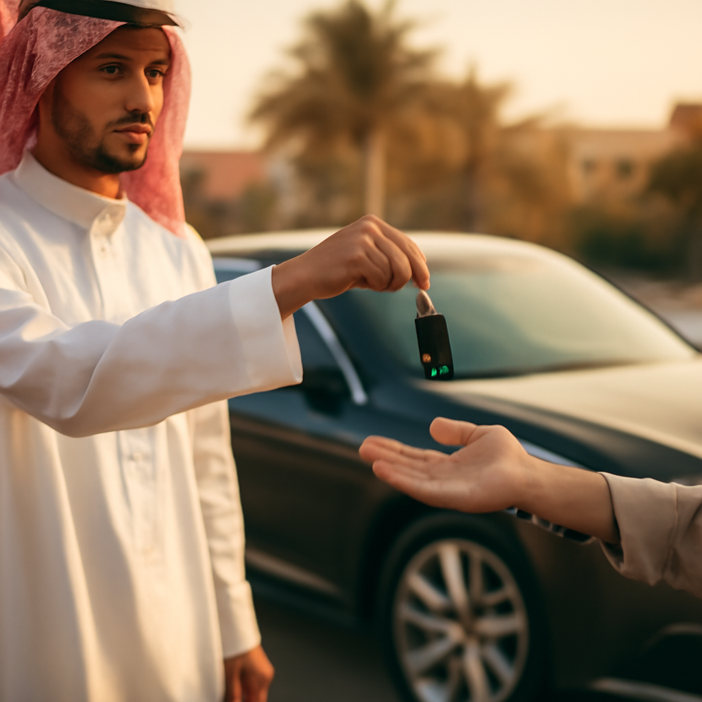 Biluthyrning Saudiarabien editorial feature
