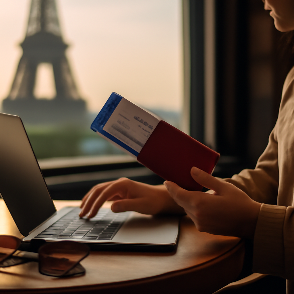Flugticket Frankreich editorial feature